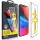 Samsung Galaxy S21 FE 5G SM-G990, Kijelzővédő fólia, ütésálló fólia (az íves részre NEM hajlik rá!), Tempered Glass (edzett üveg), segéd kerettel, Wooze Gorilla Glass, Clear