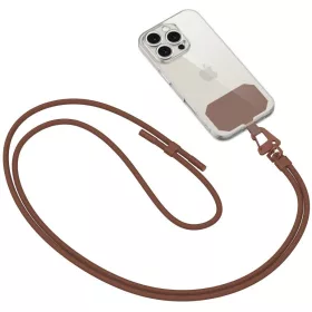   Univerzális Nyak- és vállpánt, telefonokhoz, 80 cm, TP C5s Crossbody Strap, sötétbarna