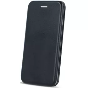   Samsung Galaxy S24 FE SM-S721, Oldalra nyíló tok, stand, Forcell Elegance, fekete