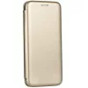 Samsung Galaxy S24 FE SM-S721, Oldalra nyíló tok, stand, Forcell Elegance, arany