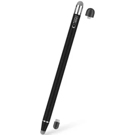  Univerzális toll, (bármilyen kapacitív kijelzőhöz), USP100 4-TIP Stylus Pen, fekete