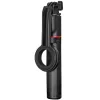 Prémium selfie bot, 21 - 104 cm, 360°-ban forgatható, exponáló gombbal, bluetooth-os, v5.2, Magsafe kompatibilis, tripod állvány funkció, Forcell F-Grip MagSelfie S100M, fekete