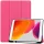Apple iPad Air 13 (2024 / 2025), mappa tok, érintőceruza tartó, érintőceruza nélkül, Smart Case, Wooze Trifold Pencil Holder, magenta