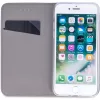 Oppo A3 4G (A40, A40m), Oldalra nyíló tok, stand, Smart Magnet, sötétkék