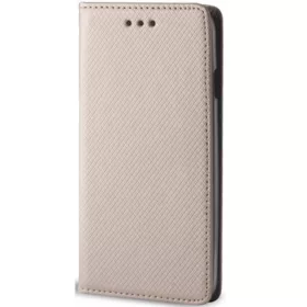   Oppo Reno11 F, Oldalra nyíló tok, stand, Smart Magnet, arany