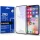 Apple iPhone 16 Pro Max / 17 Pro Max, Kijelzővédő, ütésálló fólia (az íves részre is!), Tempered Glass (edzett üveg), kékfény elleni védelem. Xprotector Anti Blue Light, fekete