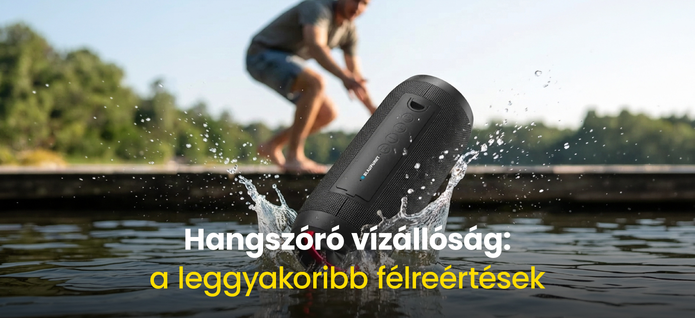 Hangszóró vízállóság: a leggyakoribb félreértések