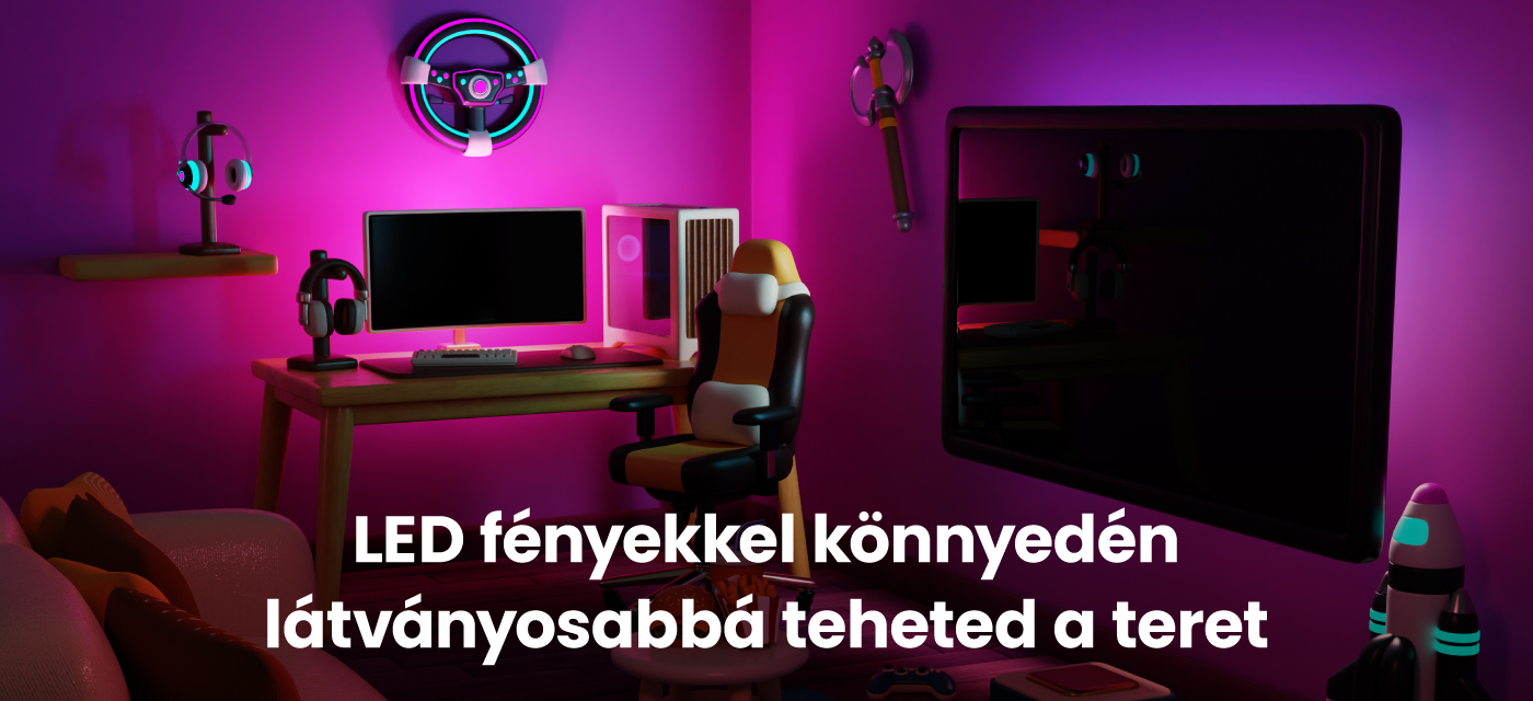 Hangulatvilágítás modern otthonokba: LED fényekkel könnyedén látványosabbá teheted a teret