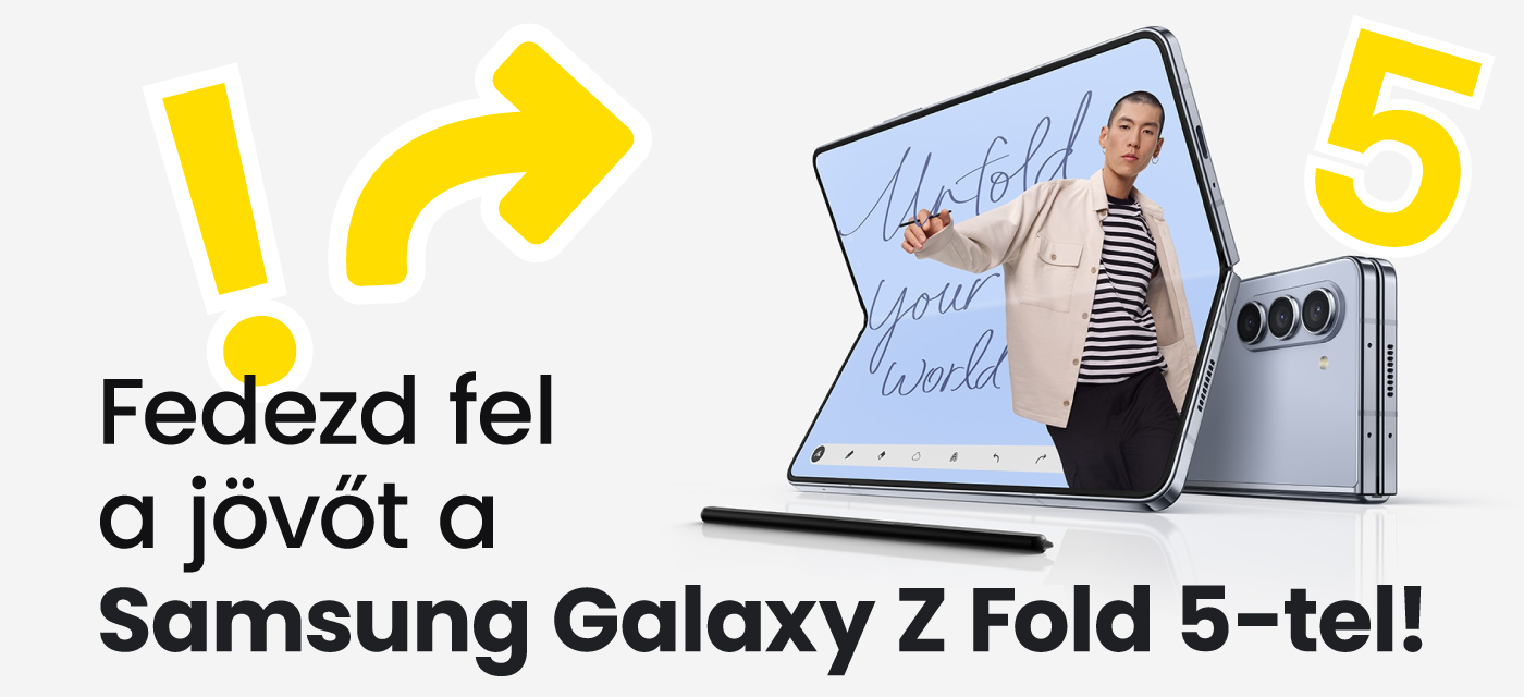 Fedezd fel a jövőt a Samsung Galaxy Z Fold 5-tel!